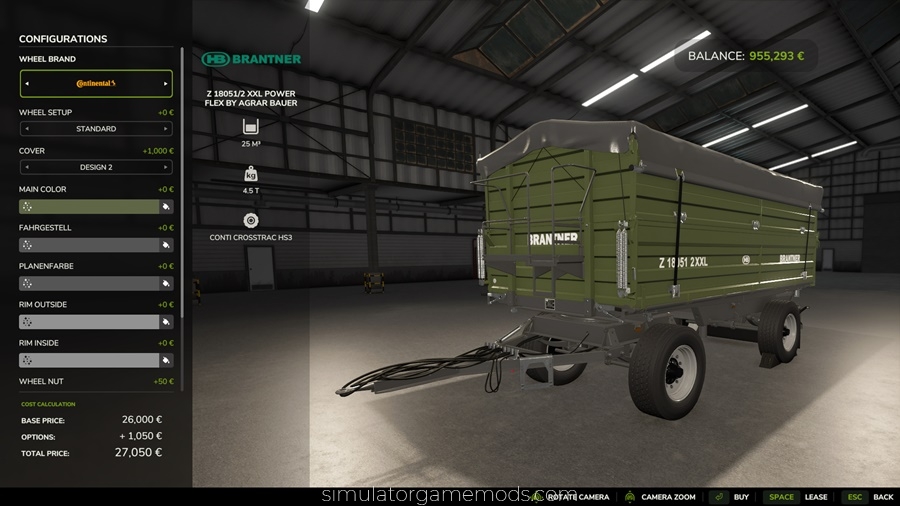 FS25 - Brantner Z18051 Trailer