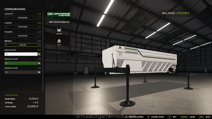 FS25 - Bulk Truck Bed Pack