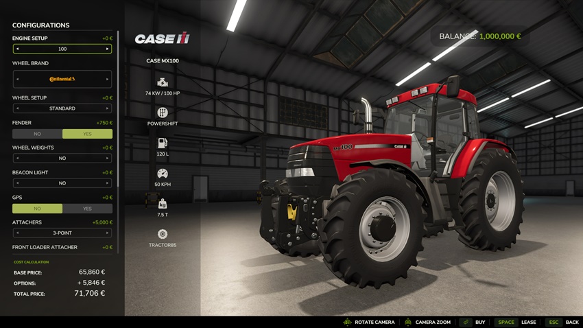 FS25 - Case IH Maxxum MX 100 Tractor