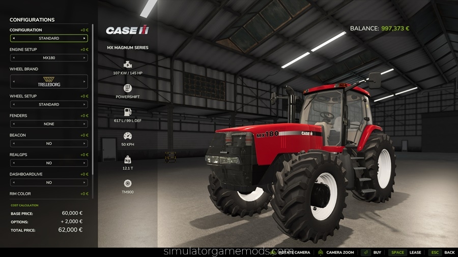 FS25 - Case IH MX Magnum Series