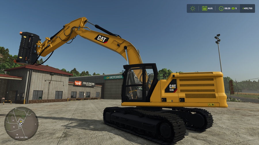 FS25 - CAT 336 NextGen Excavator Mod