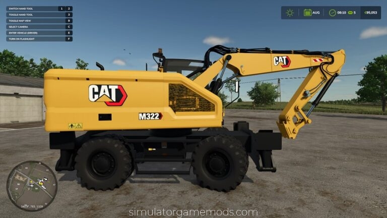 FS25 – CAT M322 Excavator