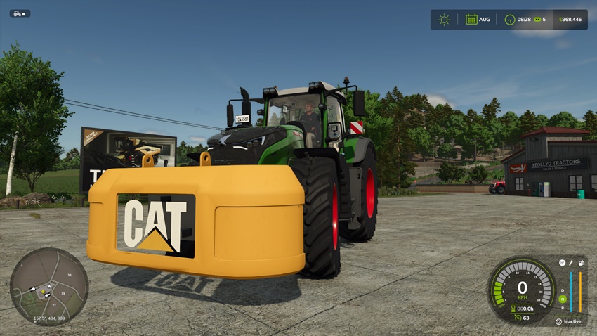 FS25 - Caterpillar Weight 7.3Tons