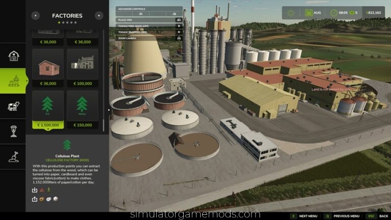 FS25 – Cellulose Factory
