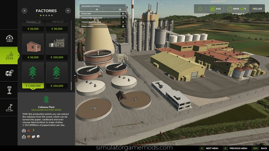 FS25 - Cellulose Factory