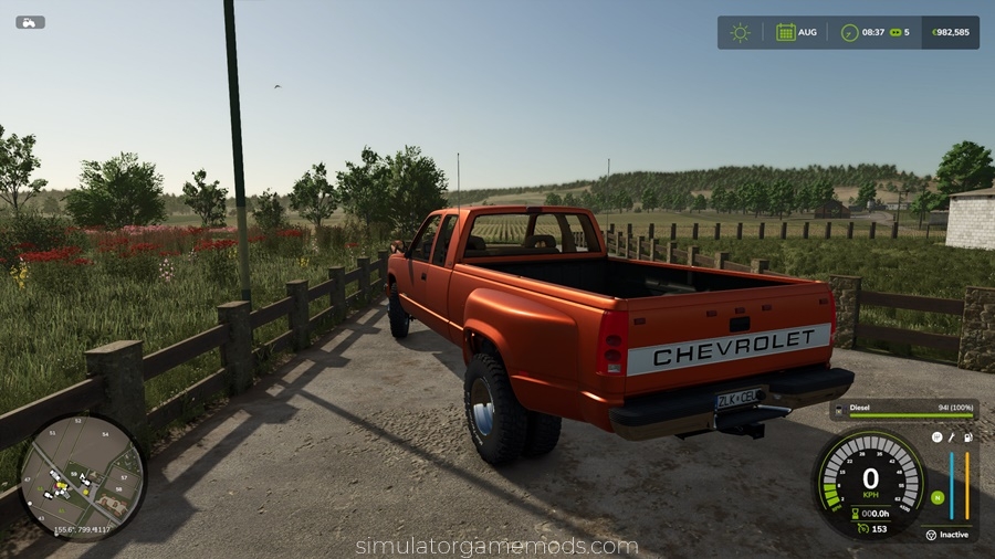 FS25 - 1988-1994 Chevrolet GMT400 K3500 Extended Cab