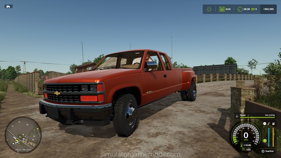 FS25 - 1988-1994 Chevrolet GMT400 K3500 Extended Cab