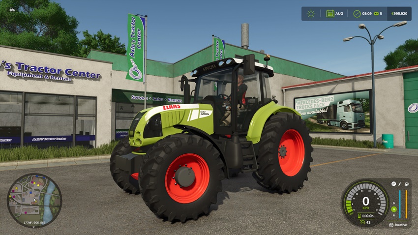 FS25 - Claas Arion 600 Gen1 Series
