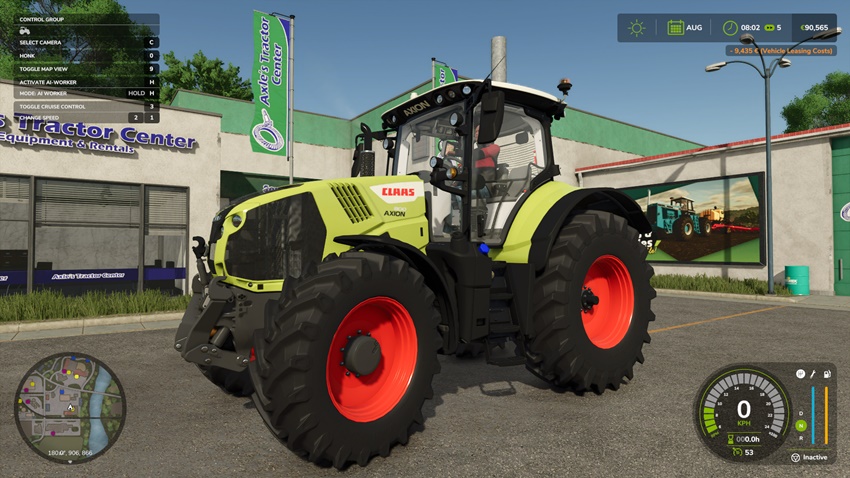 FS25 - Claas AXION 800-870 Tractor