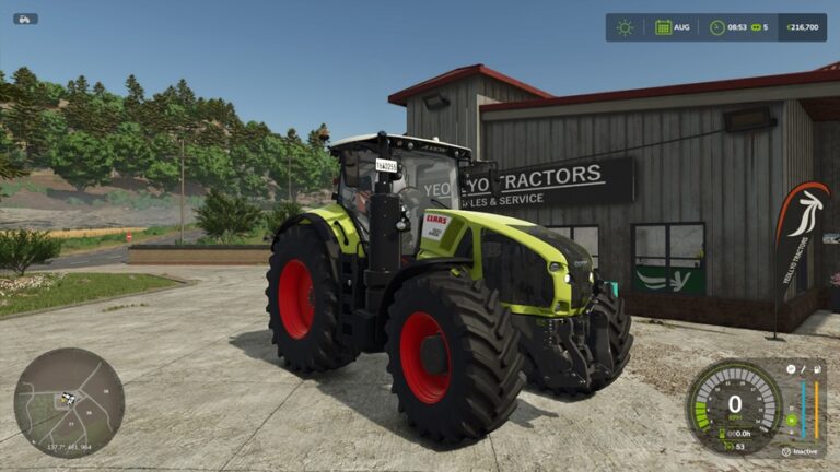 FS25 – Claas Axion 920-960 Rust Edition V1.1