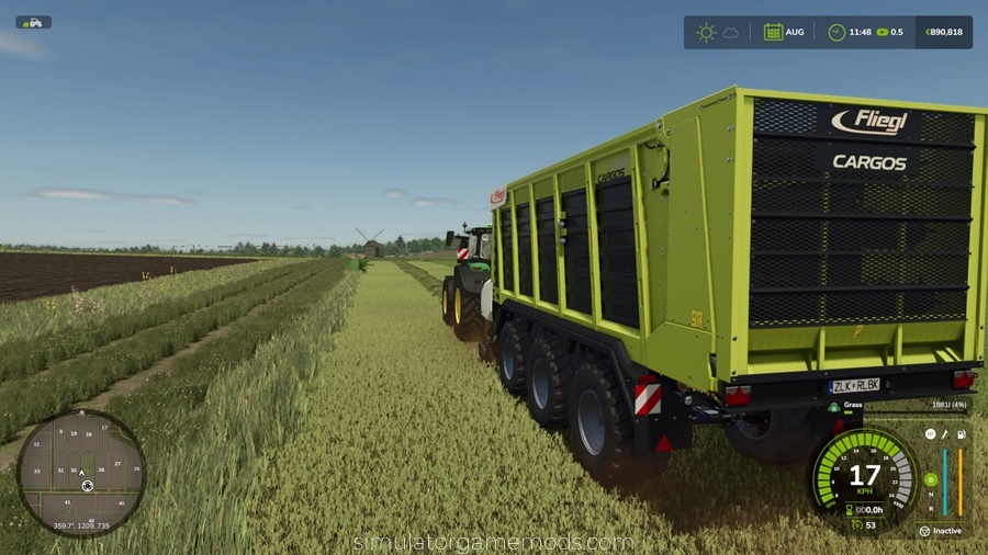 FS25 - Claas / Fliegl Trailer Pack