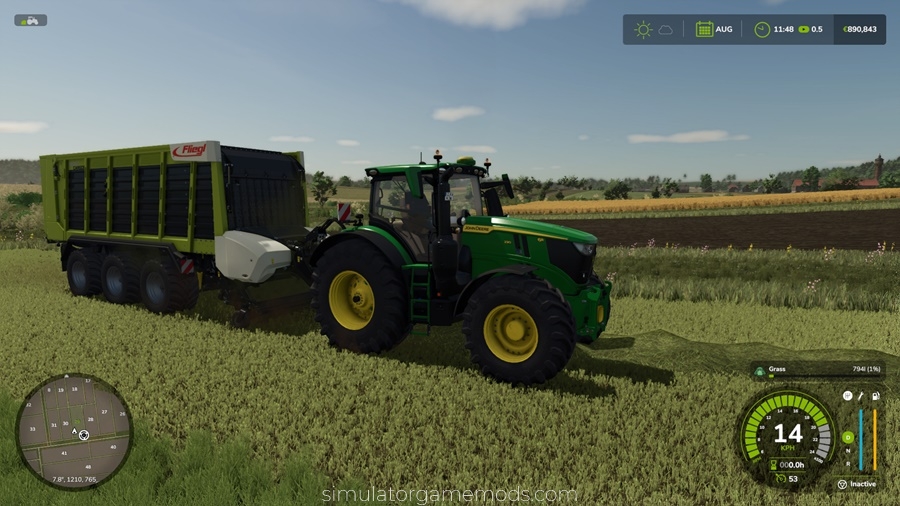 FS25 - Claas / Fliegl Trailer Pack