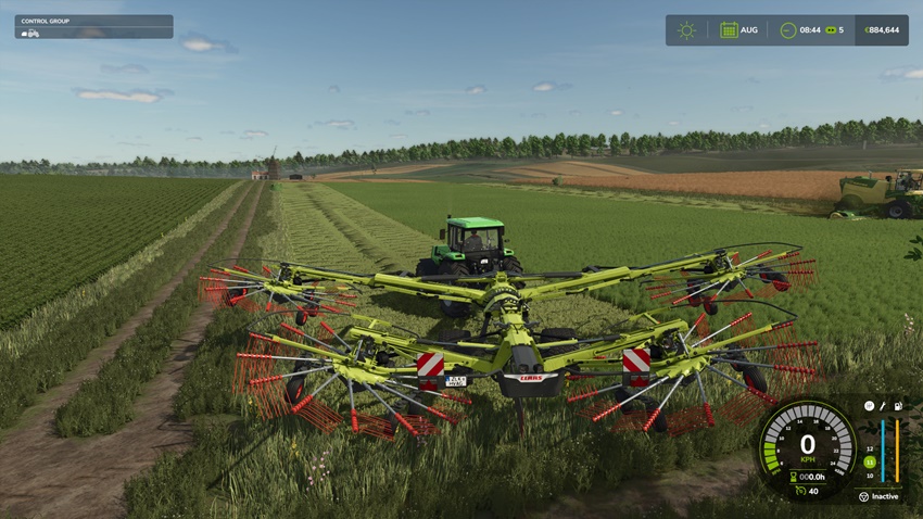 FS25 - Claas Liner 4900 Windrower Rust Edition
