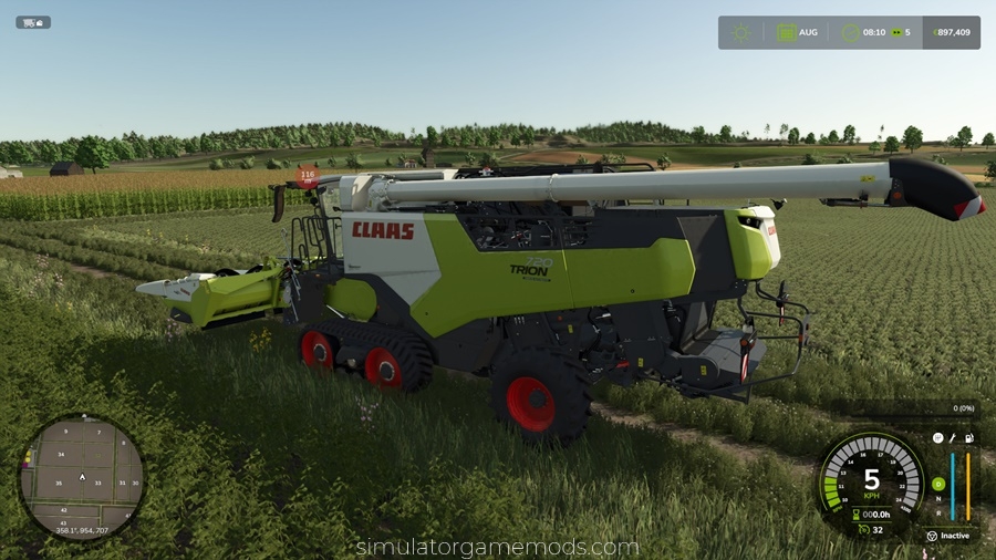 FS25 - Claas Trion 720-750 Speedy