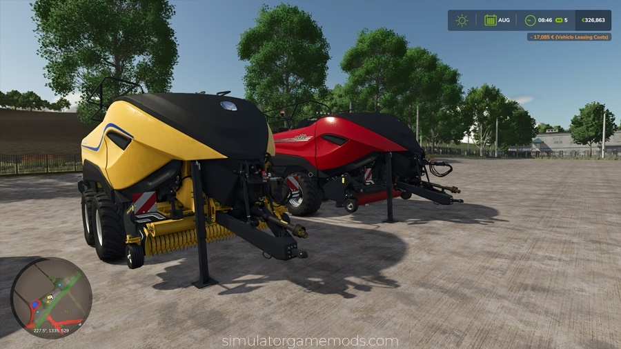FS25 - CNH Square Balers Pack Rust Edition