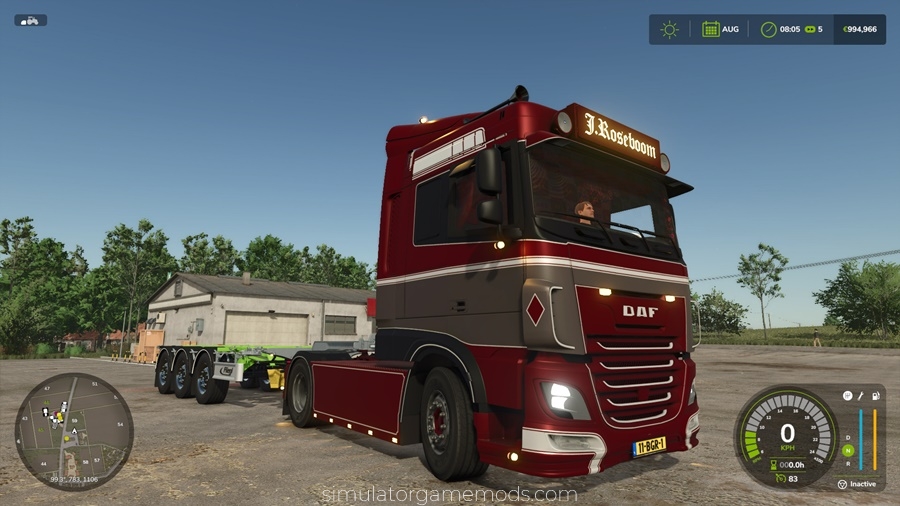 FS25 - DAF XF 106 J.Roseboom