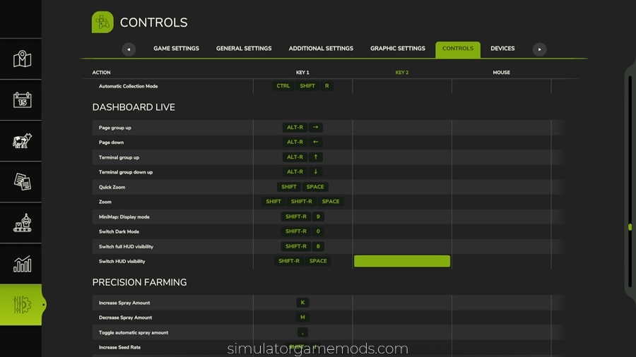 FS25 - Dashboard Live mod