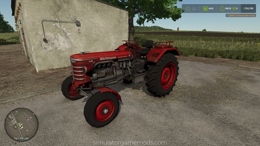 FS25 - Decoration Huerlimann D110