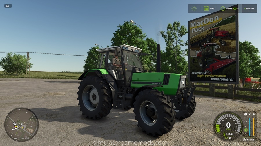 FS25 - Deutz Agrostar 6.xx Tractor Series