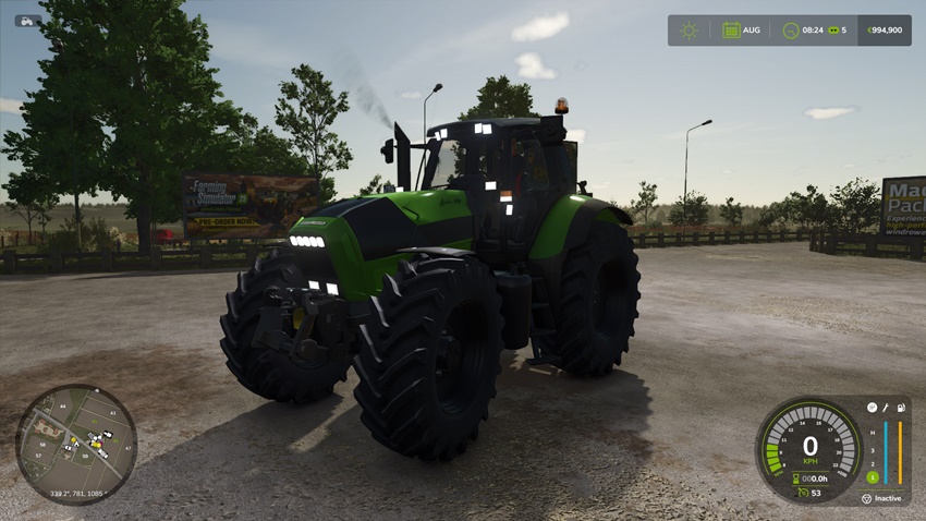 FS25 - Deutz Agrotron X710-30 Reworked Tractor