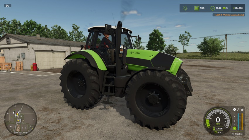 FS25 - Deutz Agrotron X710-30 Reworked Tractor