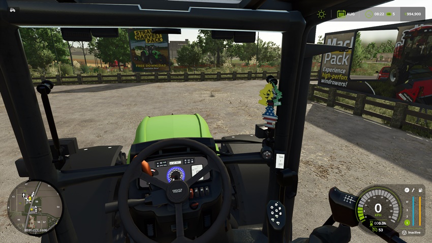 FS25 - Deutz Agrotron X710-30 Reworked Tractor