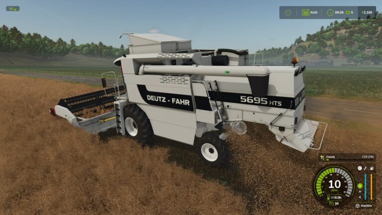 FS25 – Deutz Fahr 5695 HTS Harvester V1.1