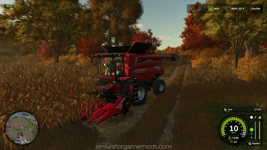 FS25 - Diamant 8 Rust Edition Cutter Speed Mod