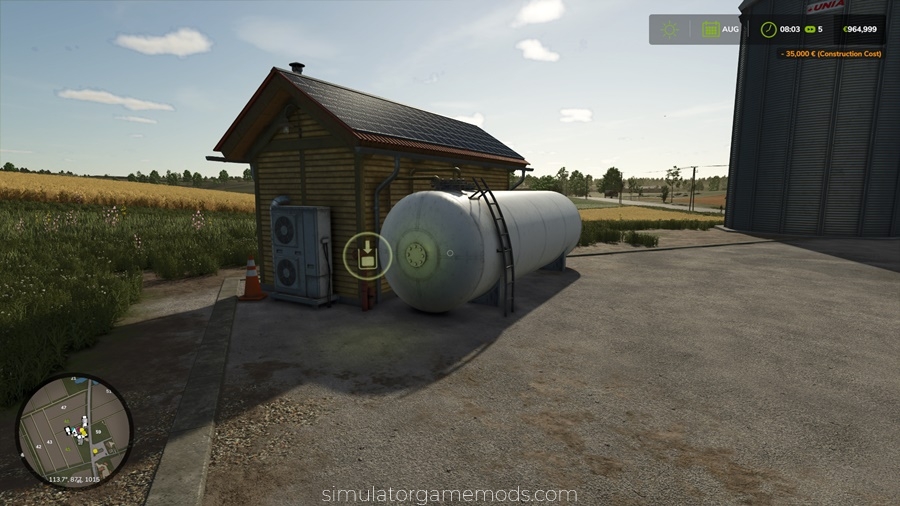 FS25 - Diesel Production factory mod