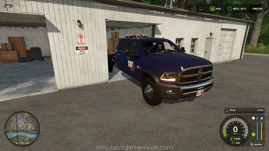 FS25 - 2018 Dodge Ram 3500 Mega Crew Cab Pickup