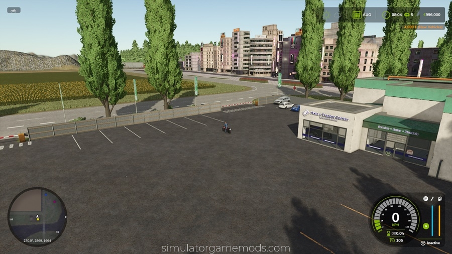 FS25 - Dondiego Map Tractor Store