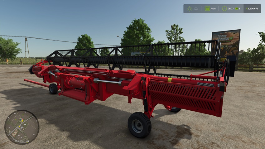 FS25 - Draper Stream 900 Cutter
