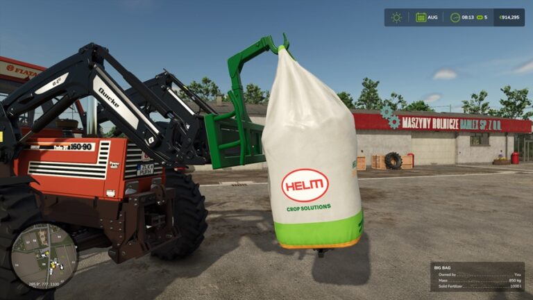 FS25 – Duevelsdorf Big Bag Handler Rust Edition V1.2