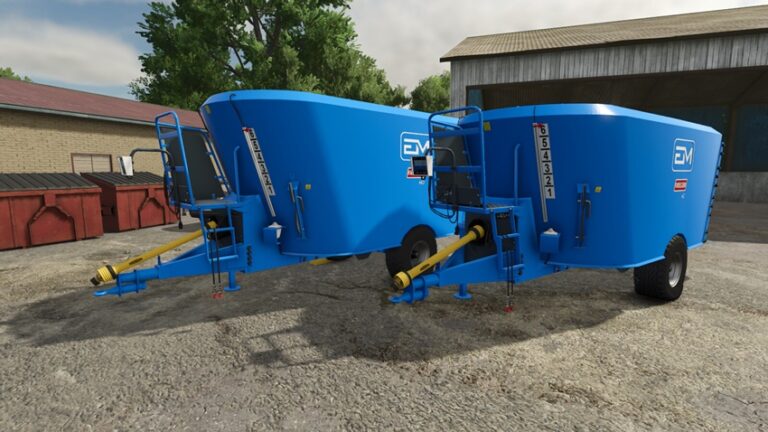 FS25 – EuroMilk Rino FXXS 1200HD/1400HD Forage Mixer v1.0