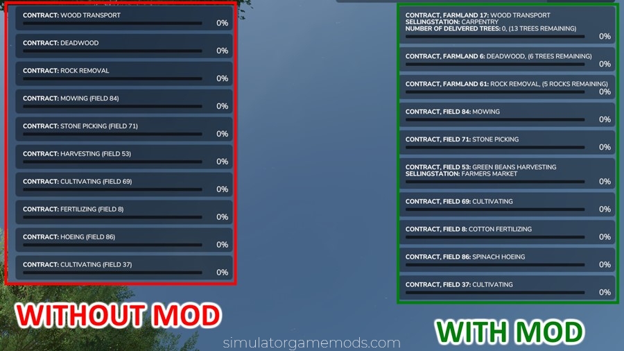 FS25 - Extended Mission Info