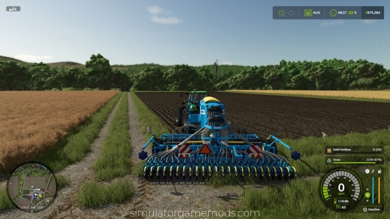 FS25 – Farmet Falcon 6 PRO Fert+ Rust Edition