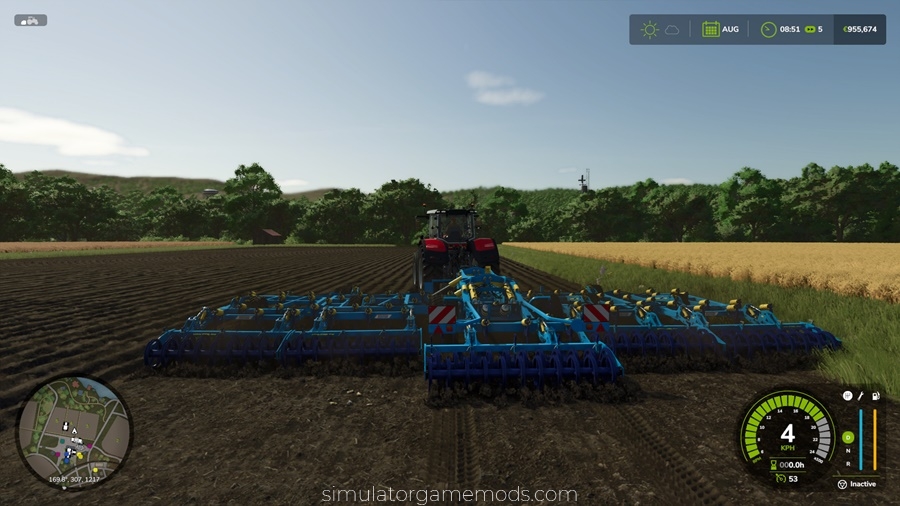 FS25 - Farmet Fantom 1250 Pro Rust Edition Cultivator