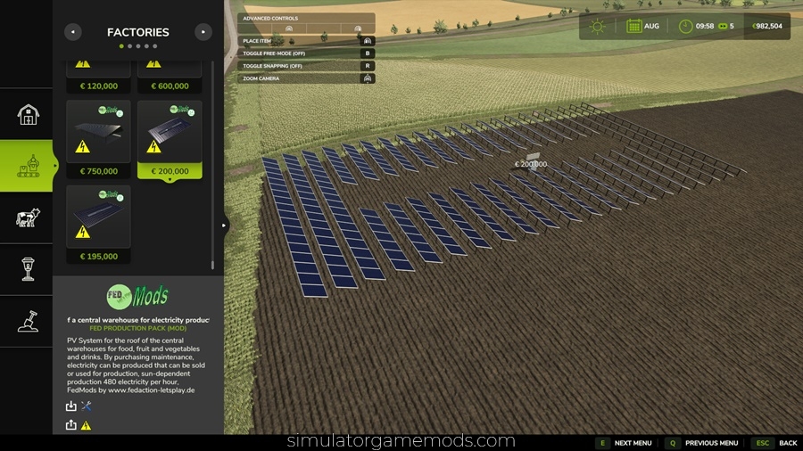 FS25 - Fed Production Pack