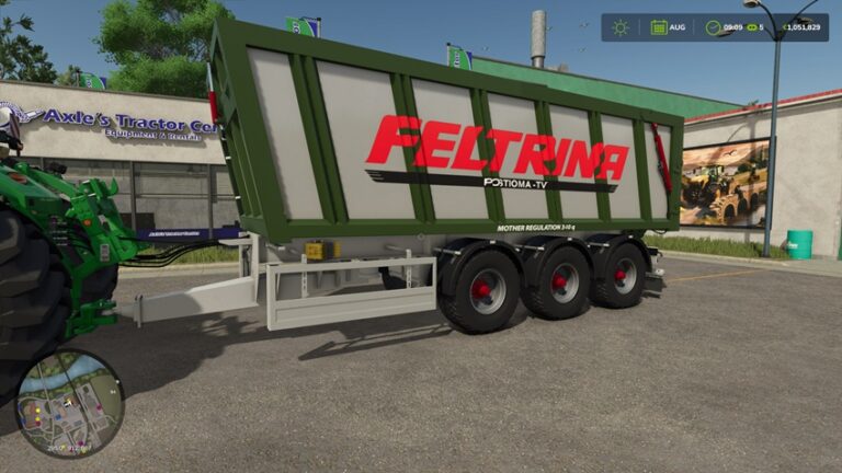 FS25 – Feltrina Dumper MR3A Trailer V1.0.1.0