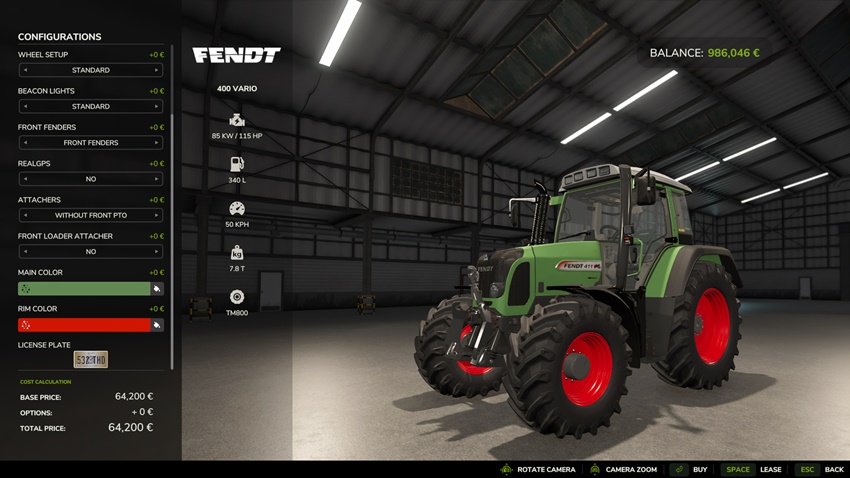 FS25 - Fendt 400 Vario
