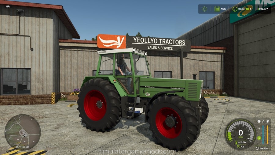 FS25 - Fendt Farmer 310LSA Tractor mod