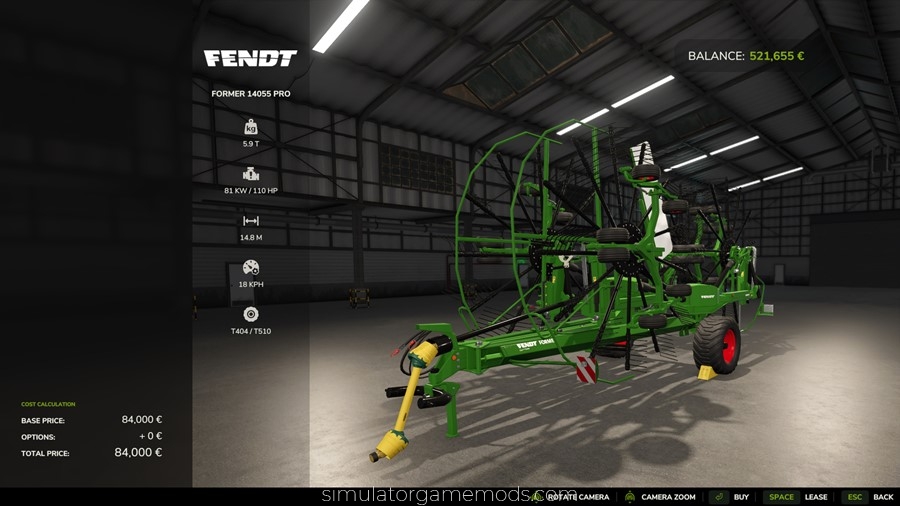 FS25 – Fendt Former Pack Tedders Mod
