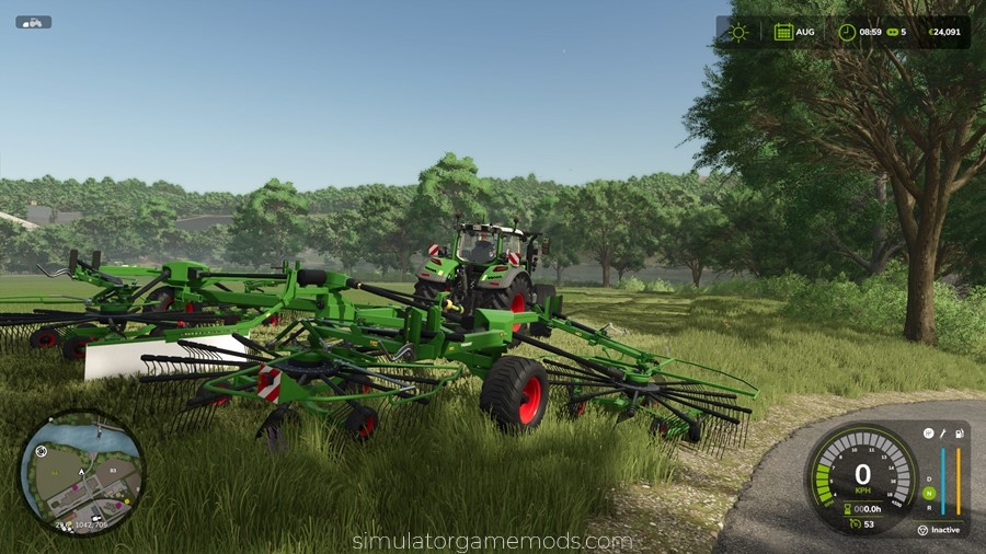 FS25 – Fendt Former Pack Tedders Mod