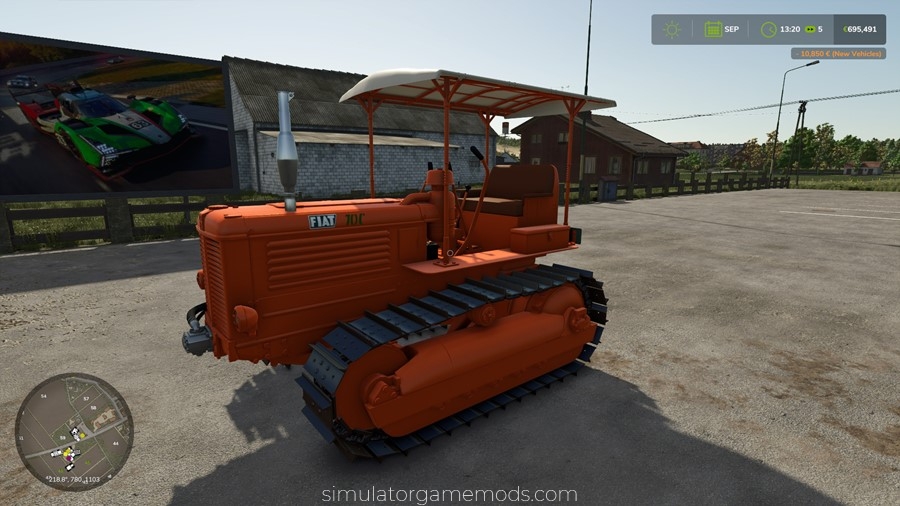 FS25 - Fiat 70c Crawler Tractor