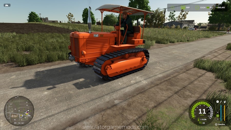 FS25 - Fiat 70c Crawler Tractor