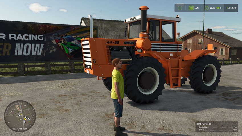 FS25 - Fiat Versatile 44-35 Tractor