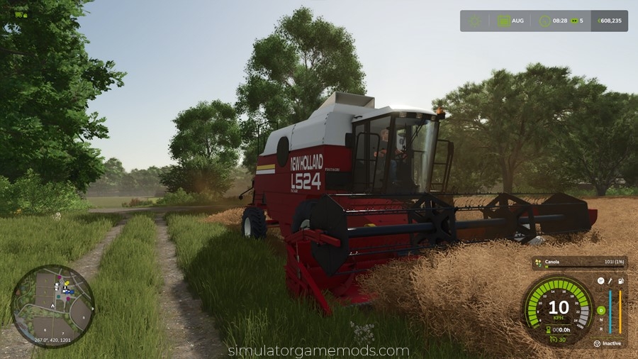 FS25 - Fiat / NH / Laverda (Tracks Version) Harvester Pack