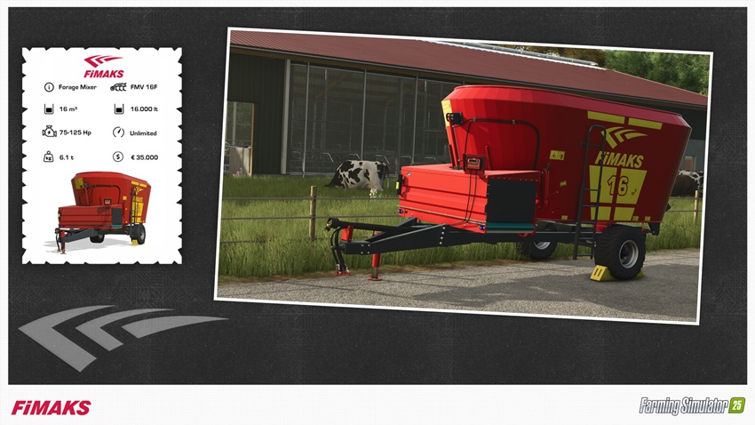 FS25 - Fimaks FMV Forage Mixer Pack