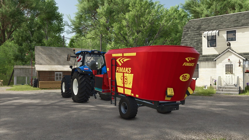 FS25 - Fimaks FMV Forage Mixer Pack