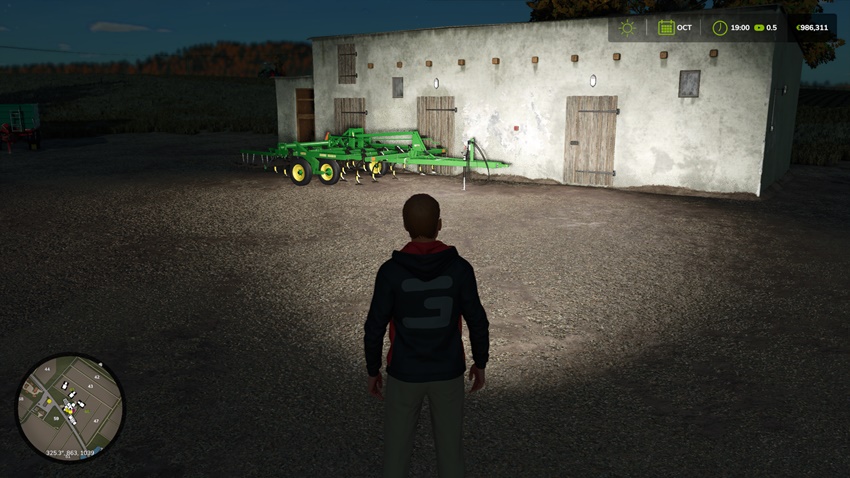 FS25 - Flashlights Hands-Free